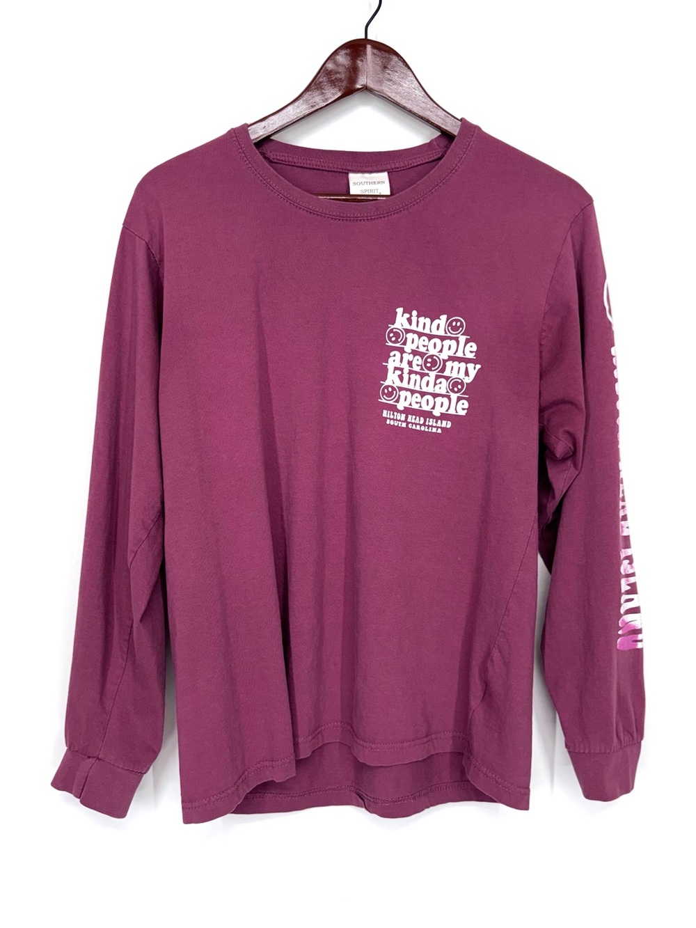 Southern Spirit Hilton Head Island South Carolina Long Sleeve Crewneck Tee